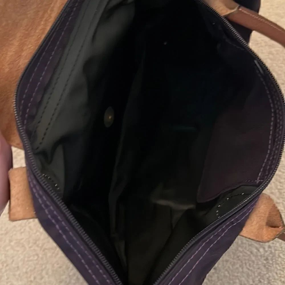 LongChamp Small Tote Purple - Picture 7 of 7